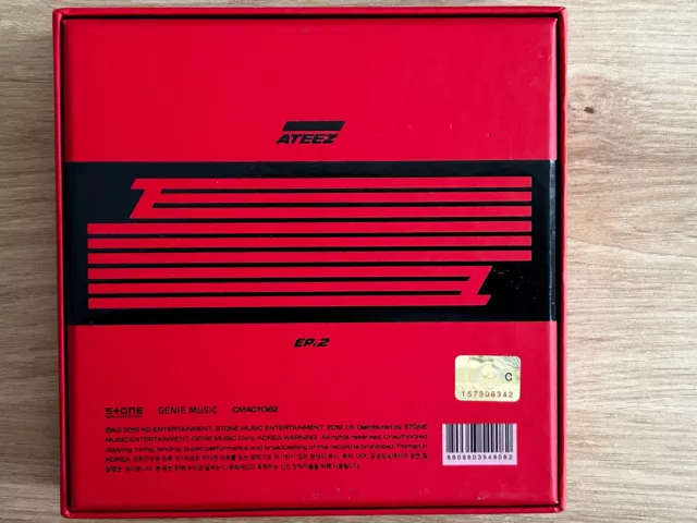 Ateez Treasure Ep.2: Zero To One  Album CD Version K-Pop Korea Ver. Audio Kpop 2