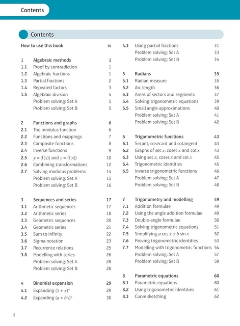 PEARSON EDEXCEL A Level Mathematics Statistics & Mechanics Year 2 ...