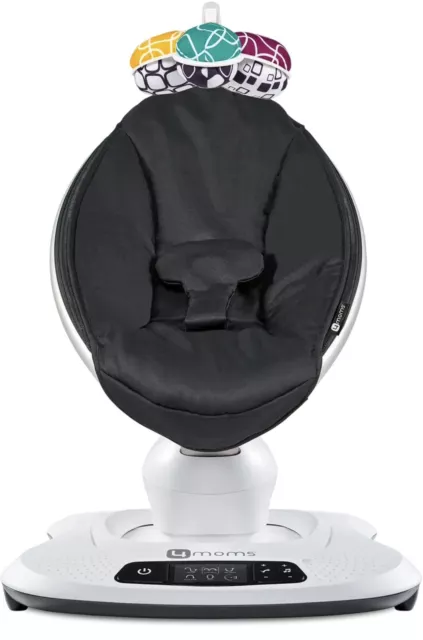 4moms MamaRoo4 MultiMotion Baby Swing+Safety Strap Fastener Bluetooth Baby Swing