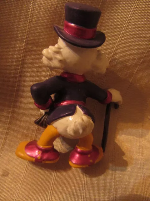 Disney DuckTales Onkel Dagobert Duck Figur BULLY PVC Cake Topper seltene Vintage 3