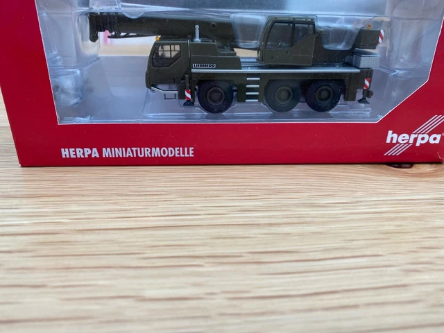 Herpa 1:87 LIEBHERR LTM 1045/1 Agence fédérale allemande de