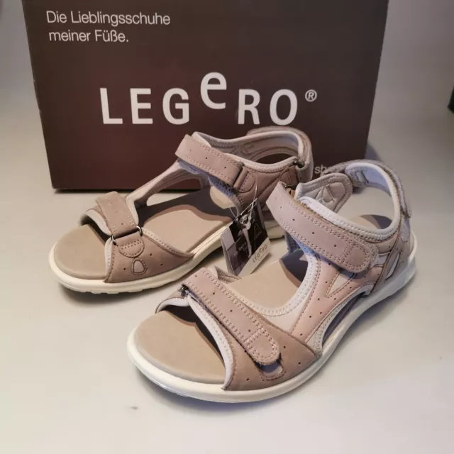 Legero Sandalen  Trekkingsandalen Halbschuhe Siris Nubuk Leder Damen Gr 37