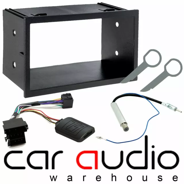 VW POLO MK3 6N2 Double Din Car Stereo Fascia Aerial & Steering Wheel  Interface £64.99 - PicClick UK