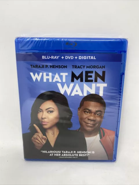 What Men Want Blu-ray + DVD + Digital Tracy Morgan Taraji Henson