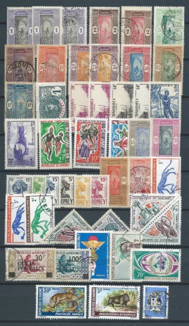 Afrique - Lot Nº 62 - Dahomey - Timbres Obl. / Used / Neufs