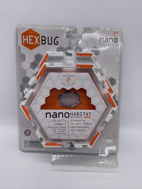HexBug Nano Habitat Hex Cells New In Package Includes 2 Easy Connect Pieces HexBug Nano Habitat Hex Cells New In Package Includes 2 Easy Connect Pieces