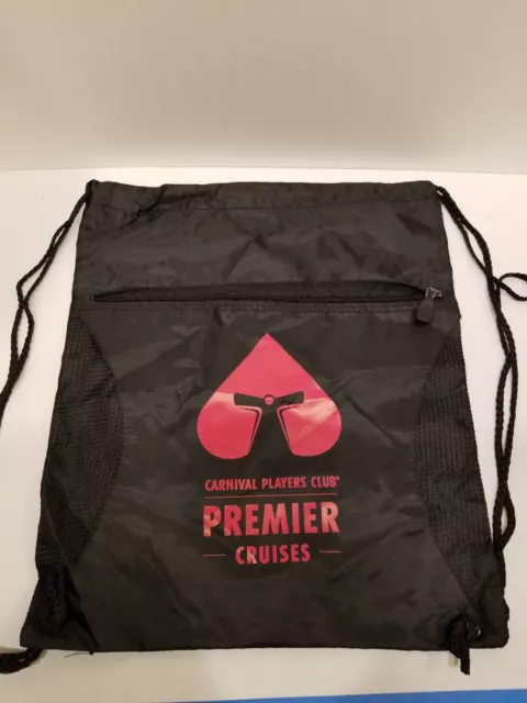 Carnival Cruise Lines Players Club Premier Cruises Tote Bag Back Pack