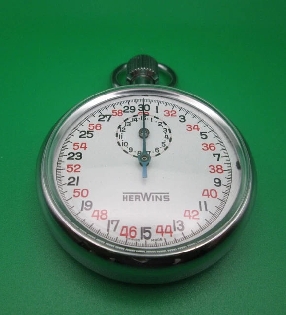 Cronometro HERWINS vintage funzionante diam.51 mm