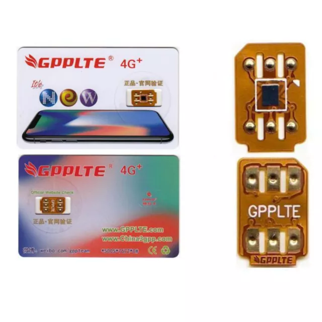 Déverrouiller La Carte  Sim GPP LTE 4G + Pro 2 Pour  8 7 6S 6 Plus +