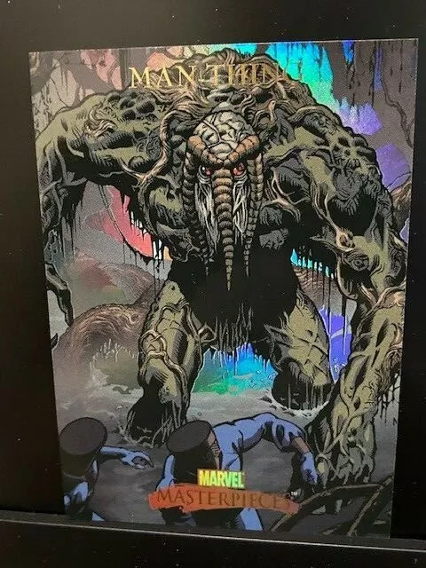 2007 Marvel Masterpieces FOIL Rainbow #55 MAN-THING Single Card💕❤️❤️*