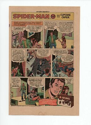 1975 Hostess Cupcakes Print Ad Marvel Comics Spiderman And The Cupcake Caper