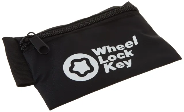70007 Wheel Key Lock Storage Pouch, Black