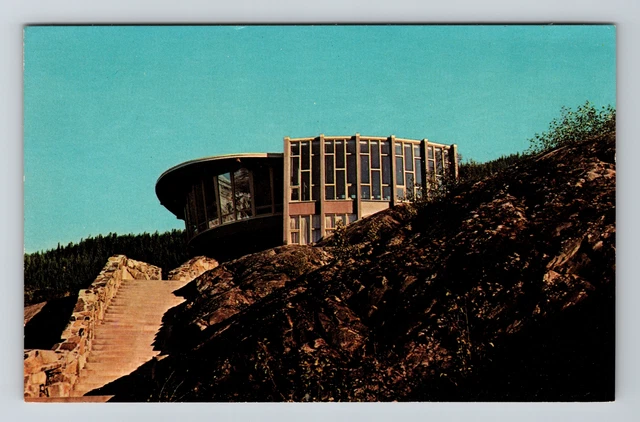 Juneau AK- Alaska, Mendenhall Glacier Visitors Center, Vintage Postcard