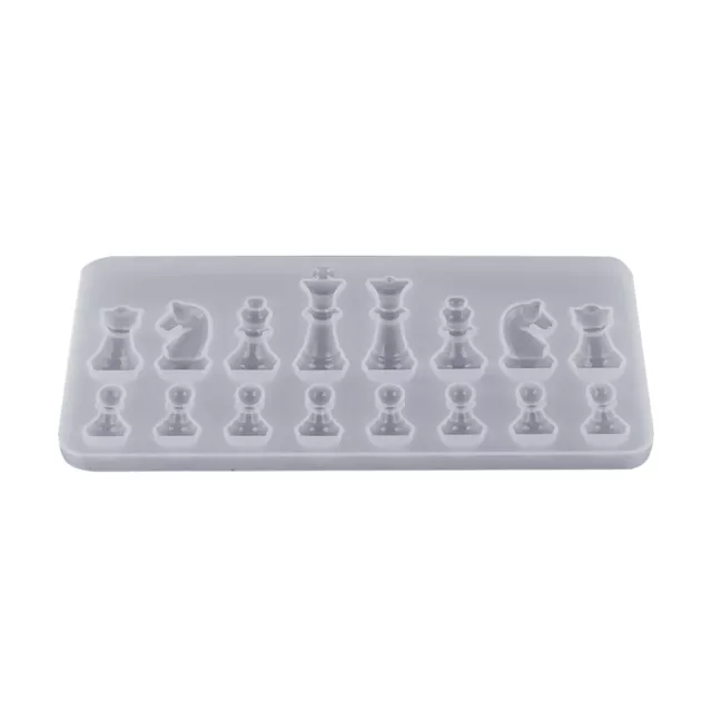 Silicone Epoxy Resin Mold Chess DIY Jewelry Making Tool Mould Handmade Craft B