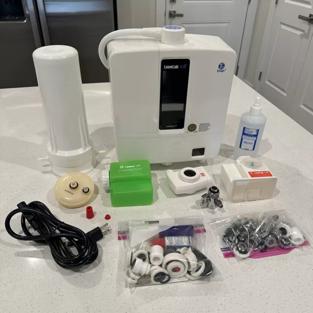 Enagic LeveLuk K8 Water Ionizer (Kangen Water Machine) - New Filter & Deep Clean