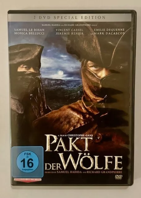 DVD • Pakt der Wölfe • 2 DVD Special Edition Neuwertig