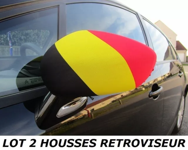 Drapeau housses France pour rétroviseur voiture (x20) - Grossiste
