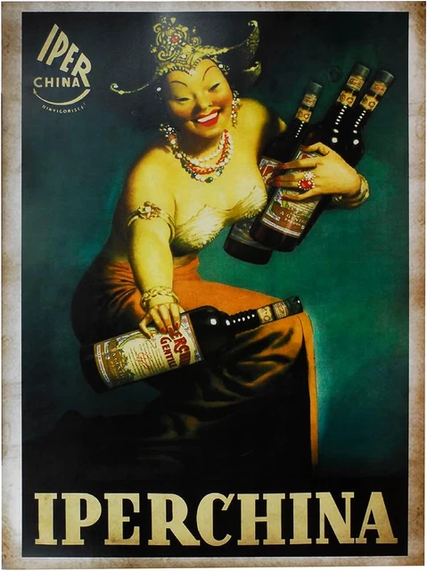 Poster Vintage Cocktail Mojito - Stampa Decorativa Da Parete 40x30cm, Serie Pubblicità Retro, Carta Patinata, Perfetto Per Bar, Casa O Ufficio
