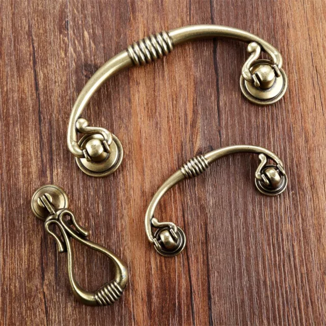Retro Cabinet Knob Drawer Kitchen Cupboard Furniture Door Pull Handle Hardware