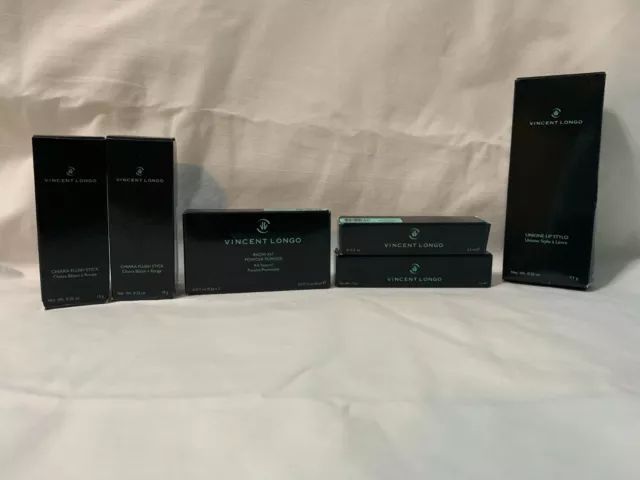 Vincent Longo 6 Pcs. Makeup Travel Set - Great For Travel New In Box