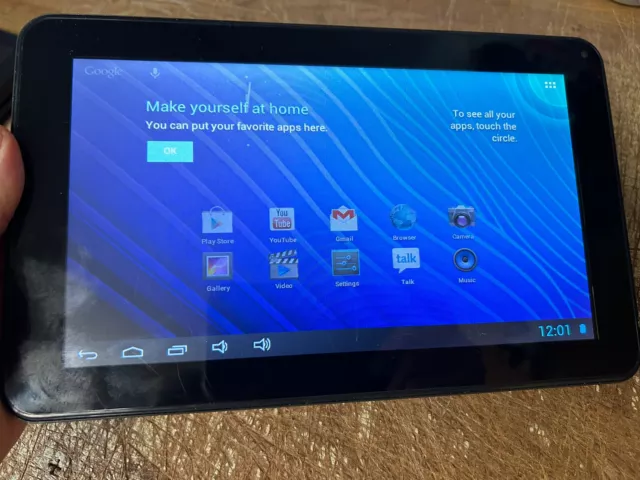 DoPo M975 9" WEBCAM 4.0GB ANDROID Working w/Manual bundle