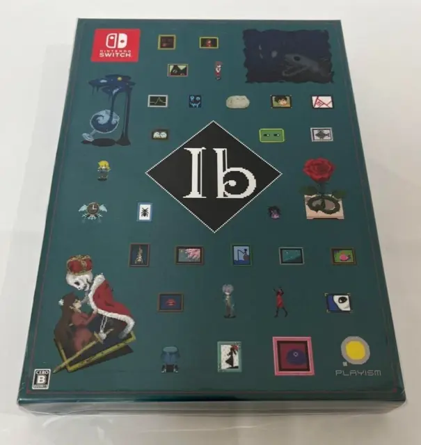 Nintendo Switch Ib Limited Edition Software, Artbook and Handkerchief Japan