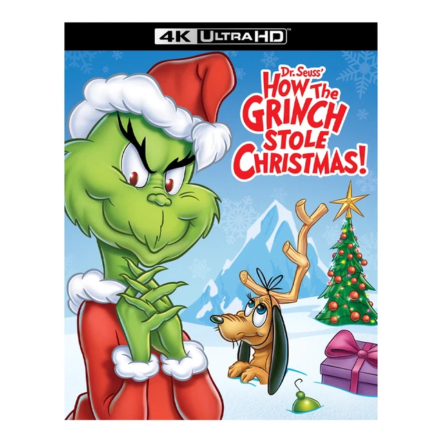 DR. SEUSS' HOW the Grinch Stole Christmas [TBC] 4K Ultra HD Blu-ray £19