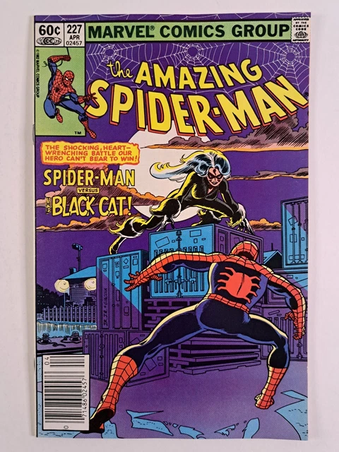 The Amazing Spider-Man #227 Newsstand Marvel (1982) High Grade NM/NM+++🕷🕸🔥