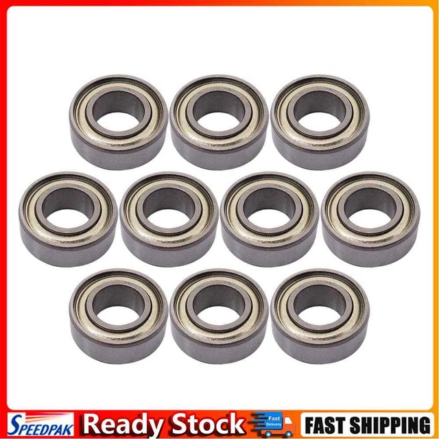 10pcs/set 687zz Miniature Roller Bearing Shafts Deep Groove Steel Bearings