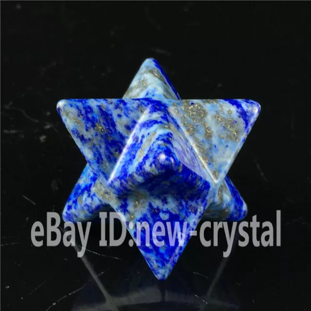 Natural Crystal quartz Merkaba Star Carved crystal skull Reiki point Healing 1PC
