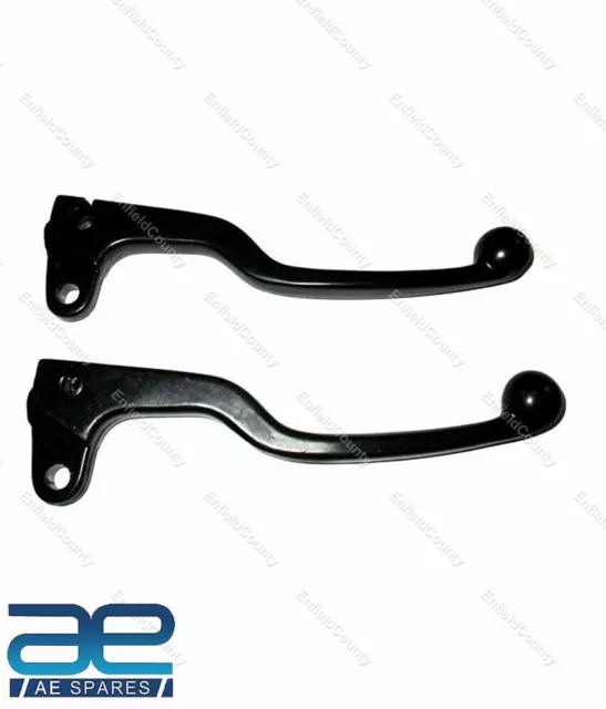 For Royal Enfield Bullet Brake Clutch Lever Blade Set Black Kick Start Model GEc