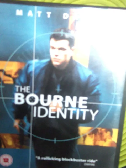 The Bourne Identity DVD (2003) Matt Damon, Liman (DIR) cert 12  Value for money