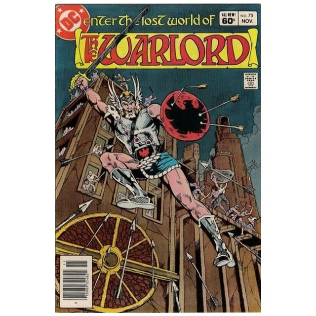 Warlord (1976 series) #75 Newsstand in Fine minus condition. DC comics [x