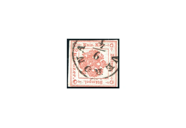 Lombardei und Venetien Zeitungsstempel 1859 Mi.Nr. 2 gest.