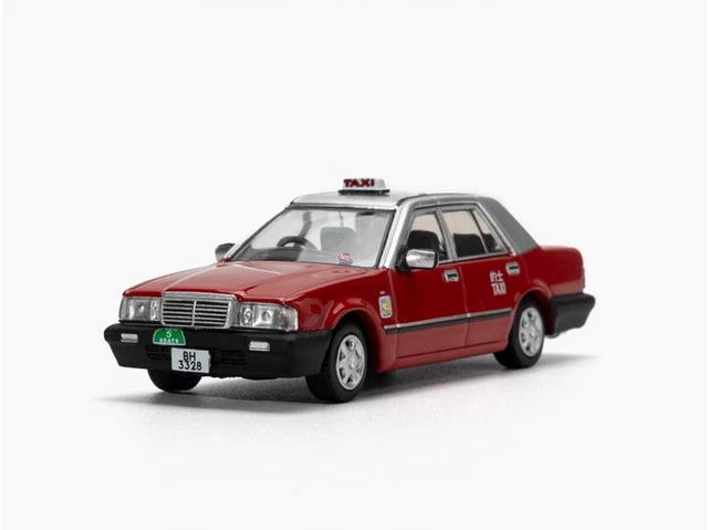 LMLF 1:64 Toyota Crown Hong Kong Taxi Classic Diecast Toys