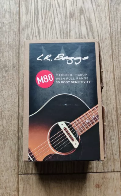 LR Baggs M80 Passive/Active Acoustic Guitar Magnetic Soundhole Pickup.