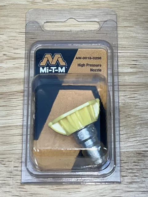 Mi-T-M AW-0018-0258 / AW00180258 3.5 Orifice High Pressure Nozzle