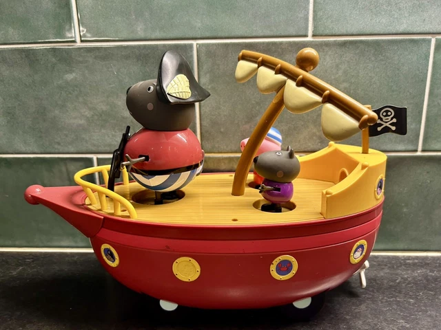 PEPPA PIG GRANDAD Dog s Pirate Ship With Pirate Peppa And Danny Dog peppa-pig-grandad-dog-s-pirate-ship-with-pirate-peppa-and-danny-dog
