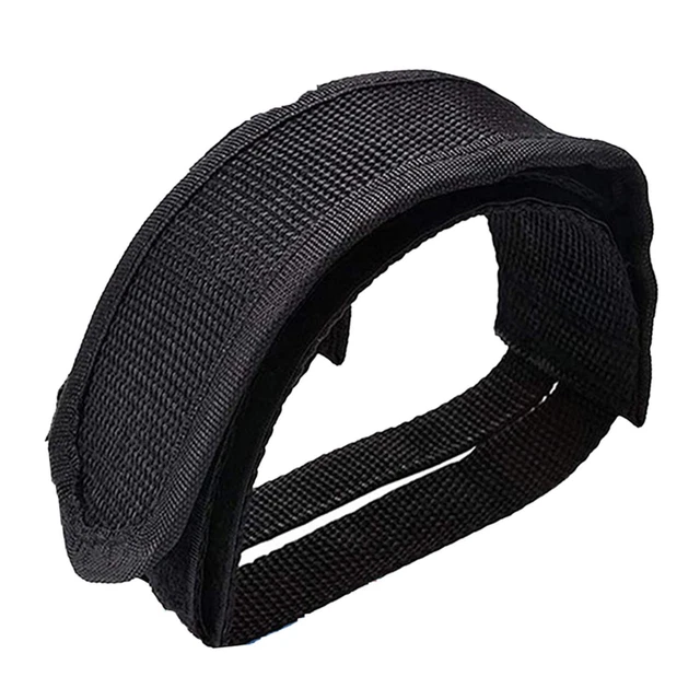 Sangles de Pédale de Vélo Ceinture Réglable Pinces D'orteil de Pédale