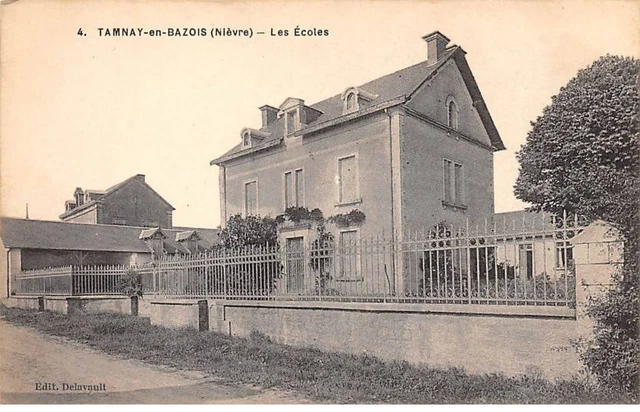 58 - TAMNAY EN BAZOIS - SAN55290 - Les Ecoles