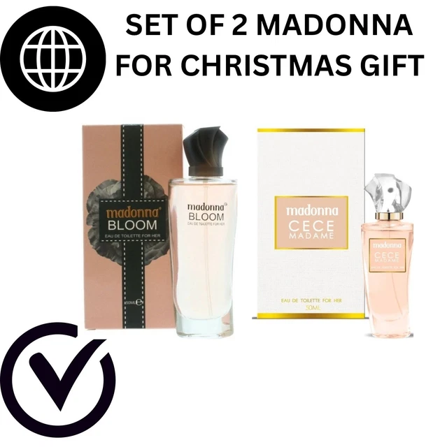 MADONNA BLOOM CECE MADAME Eau De Toilette Para Ella Juego de