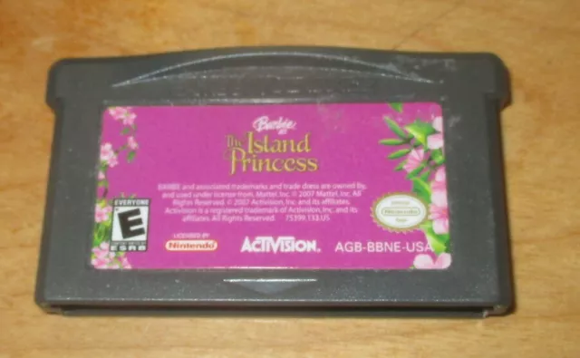 Barbie as the Island Princess (Nintendo Game Boy Advance, 2007)