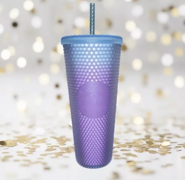 NEW STARBUCKS 2024 Studded Ombre Cold Cup Tumbler 24oz 24.99 PicClick