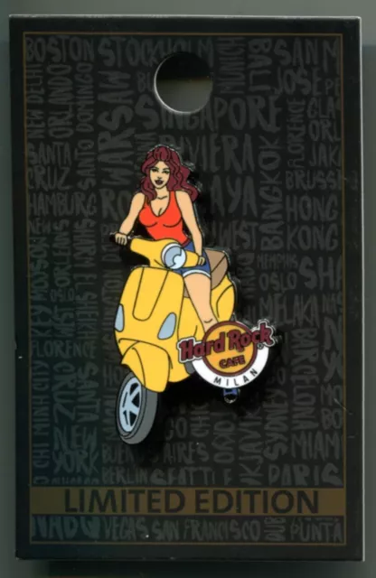 Hard Rock Café Italy Milan Girl Scooter # Limited Edition ##