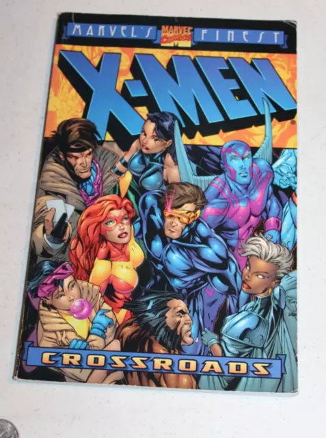 X-MEN Crossroads TPB OOP Marvel Comics Chris Claremont Jim Lee Finest Uncanny