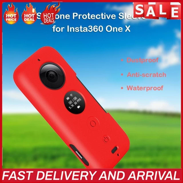 Silicone Scratchproof Protector Cover Camera Lens Case for Insta360 One X Camera