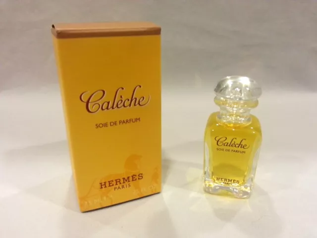 Hermes Caleche Woman Donna Soie De Parfum Miniatura Mignon 7,5 Ml. Vintage Rare