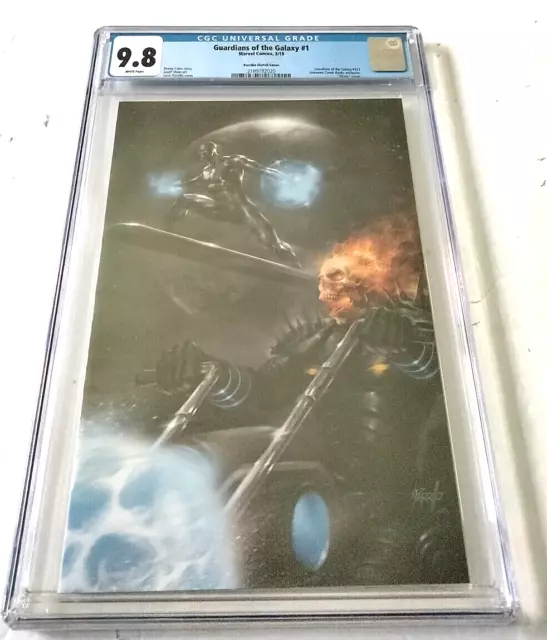 Marvel Guardians Of The Galaxy #1 Cgc 9.8 Parrillo Sketch Cover 3/19
