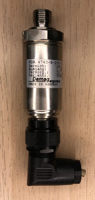Trasmettitore di pressione Demag HDA 4740-B-250-177 / #A M0LD 6482