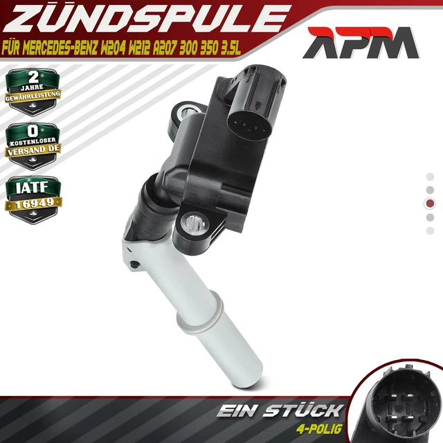 Bobina Di Accensione 2 Poli 12V BESTPRICE - Per Mercedes-Benz W124, W201, W126, W140, R129 E Altri